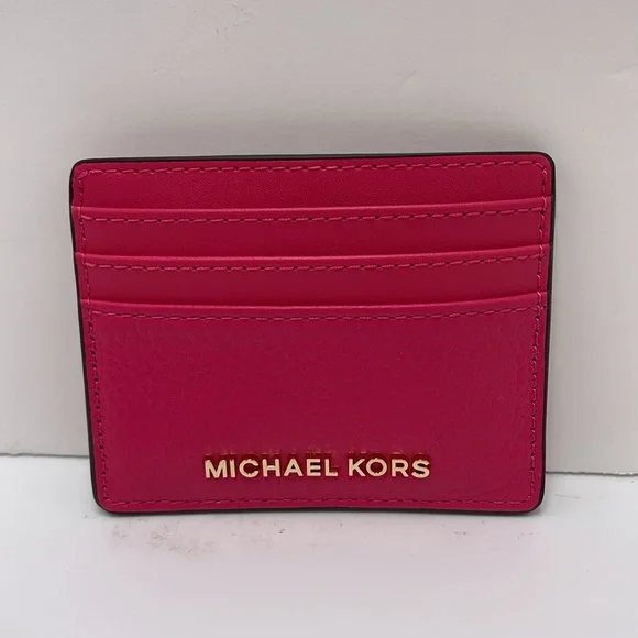 MICHAEL KORS
Large Pebbled Leather Card Holder Case
Electric Pink 
NWT - Picture 13 of 16